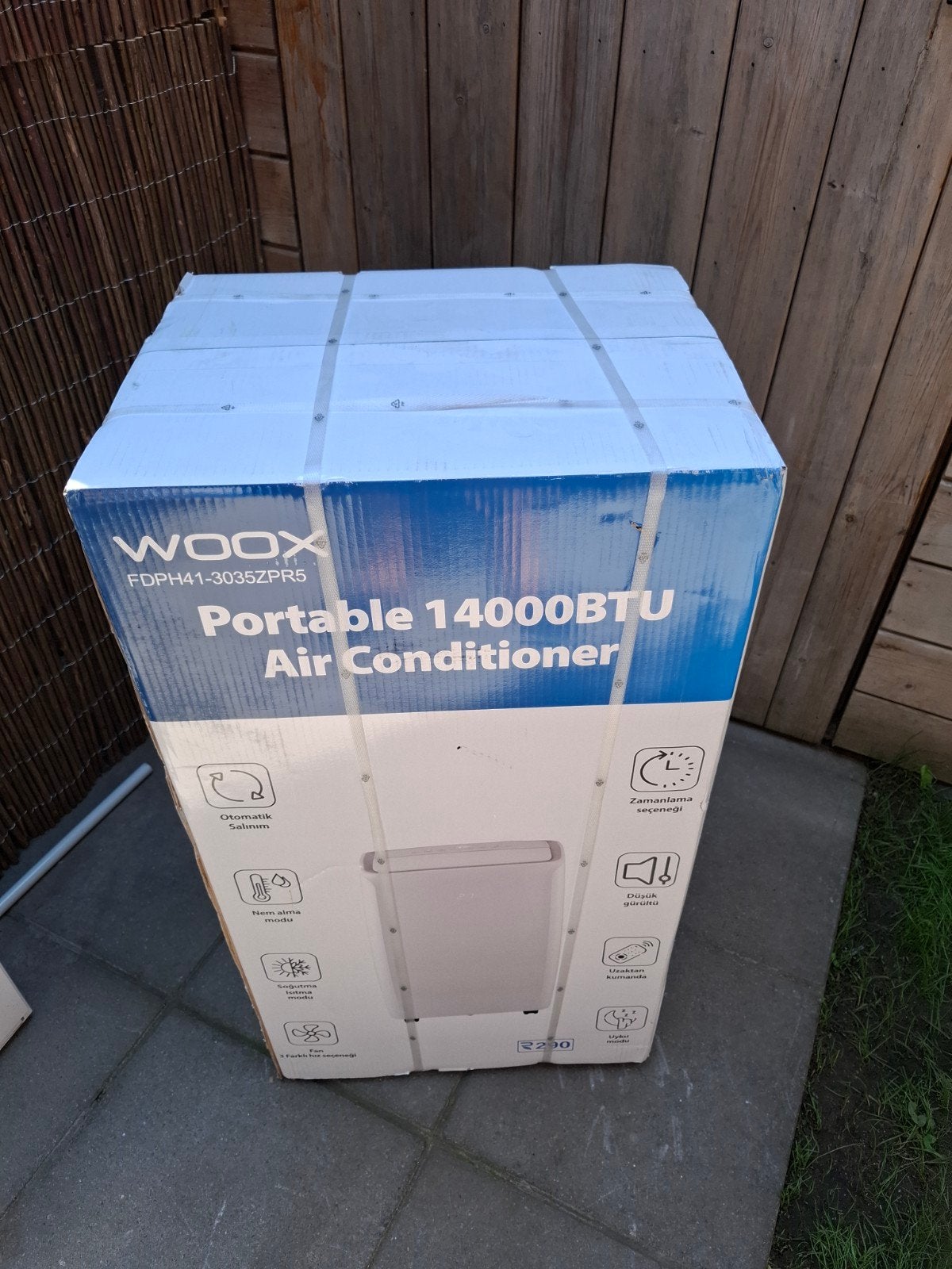 Mobiele airco 14000BTU (nieuw in doos), Ophalen, Nieuw, Mobiele airco