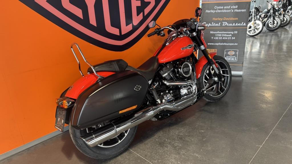 Harley-Davidson Chopper SPORTGLIDE, 1745 cm³, Régulateur de vitesse, Autre