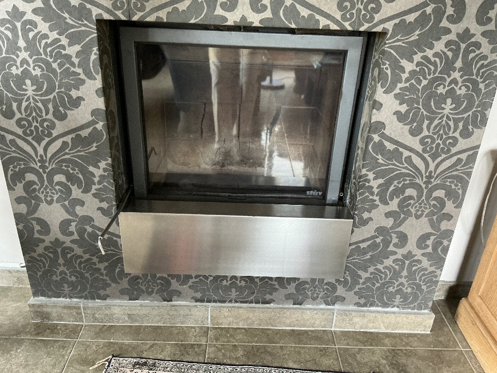 Inbouwhaard Stuv, Huis en Inrichting, Haarden, Ophalen, Gebruikt, Inbouwhaard, Houthaard