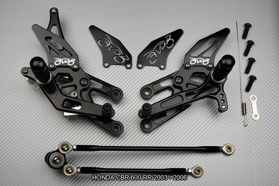 Platine Commandes Reculées HONDA CBR 600 RR 2003 2006 2005