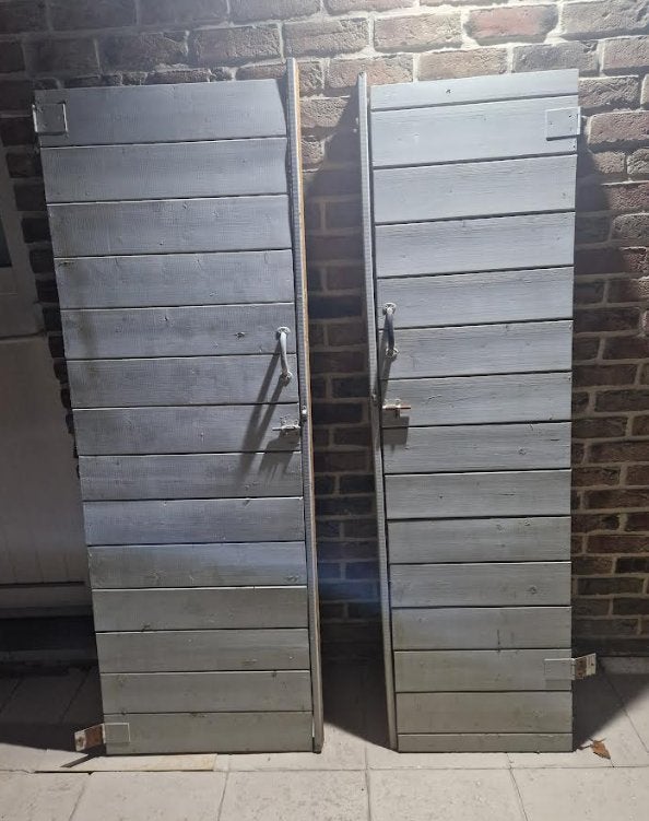 Porte cabanon, Enlèvement, Utilisé