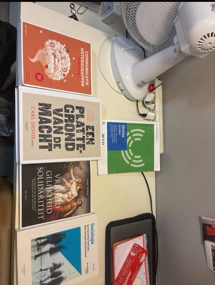 Communicatiewetenschappen boeken eerste jaar, Collections, Signets, Comme neuf, Enlèvement ou Envoi