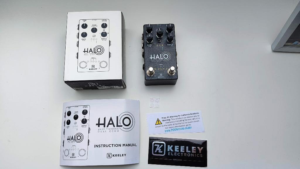 Keeley - Halo, Musique & Instruments, Enlèvement ou Envoi, Comme neuf, Delay ou Écho