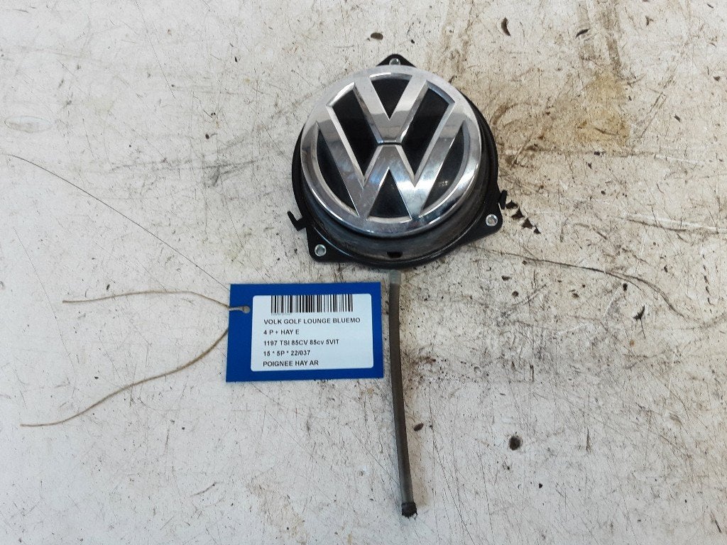 POIGNEE COFFRE / HAYON ARRIERE Golf VII (AUA) (5GE827469D), Utilisé, Volkswagen