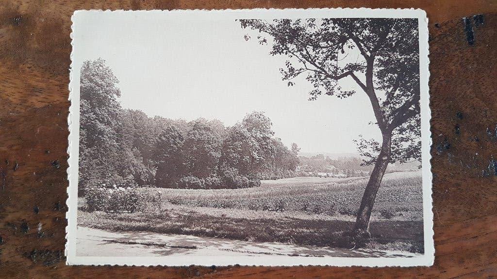 Postkaart Huldenberg Keyhof Klooster Voorplein, Verzamelen, Ophalen of Verzenden, 1940 tot 1960, Ongelopen, Vlaams-Brabant
