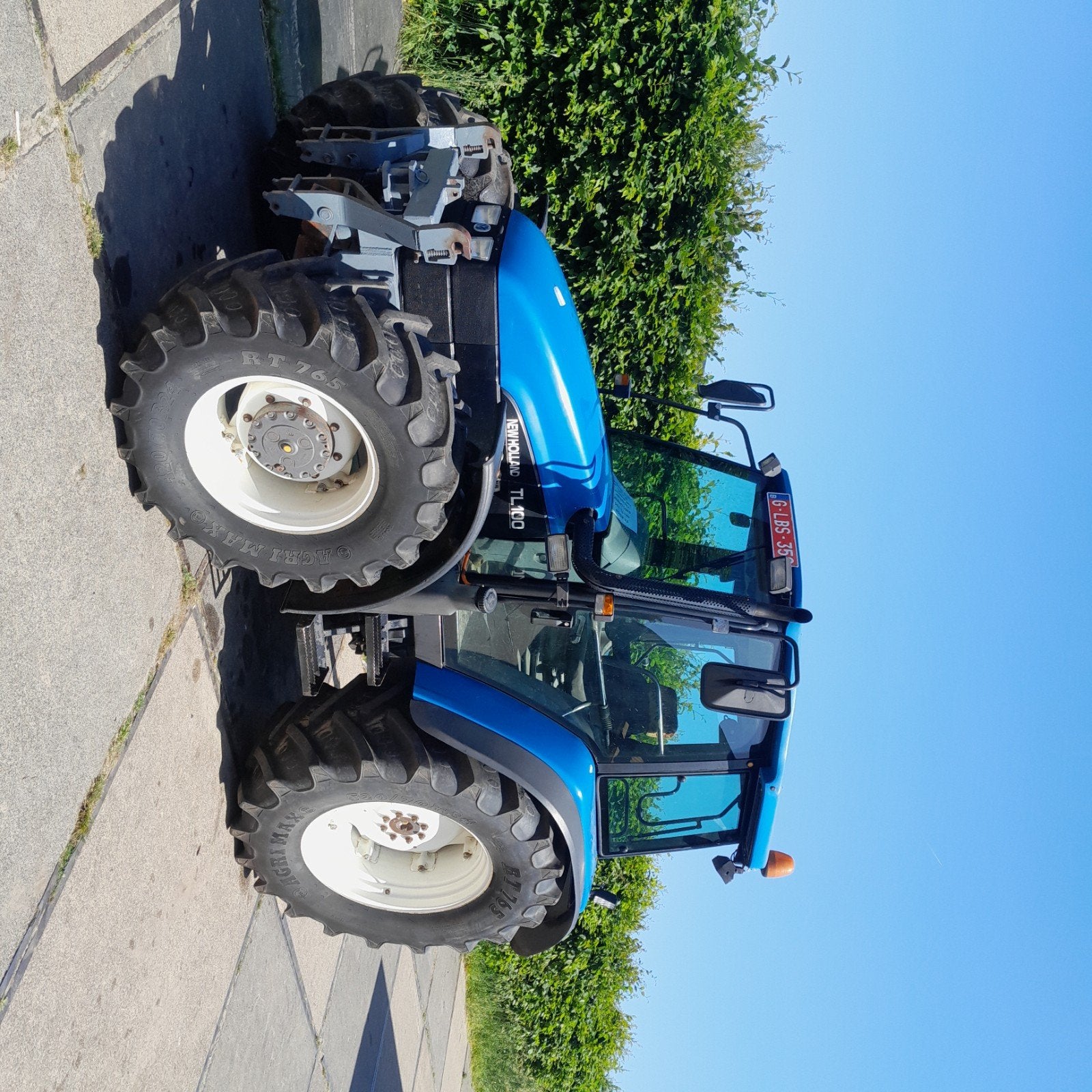 New holland TL100, Ophalen, New Holland