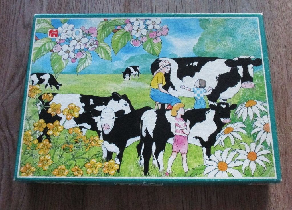 Jumbo - 20 Puzzle - Boerderij voor kindjes van 3/4 jaar, Kinderen en Baby's, Ophalen of Verzenden, 10 tot 50 stukjes, Gebruikt