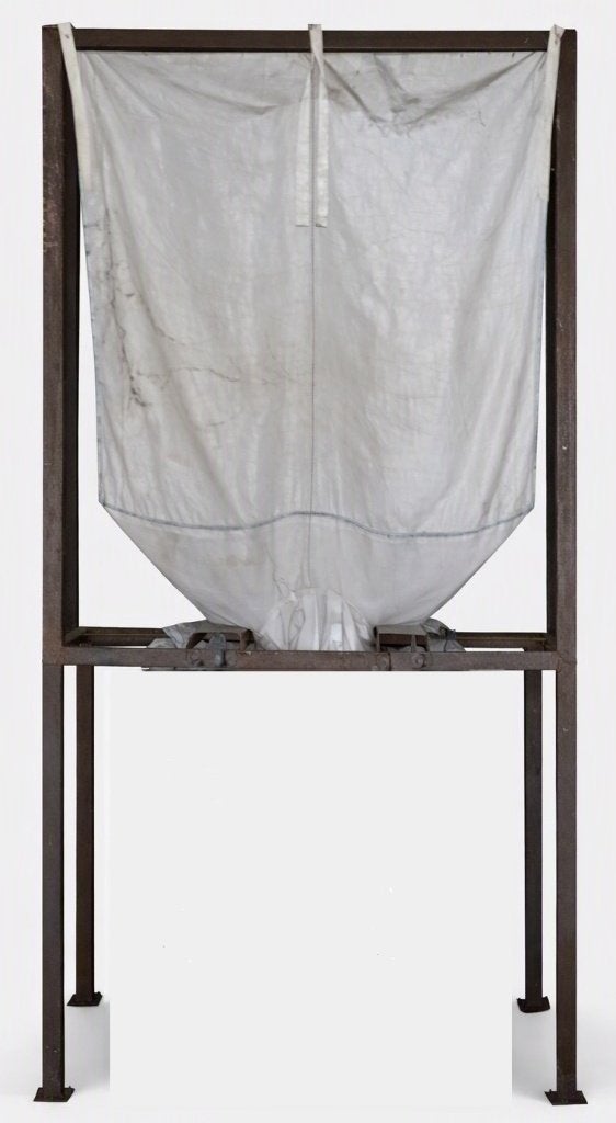 silo à sacs sur pieds extensibles, Enlèvement