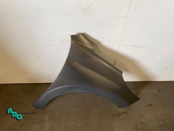 Scherm rechts-voor van een Peugeot 207 (207 06-) (KTQ), Gebruikt, -, -, Ophalen of Verzenden