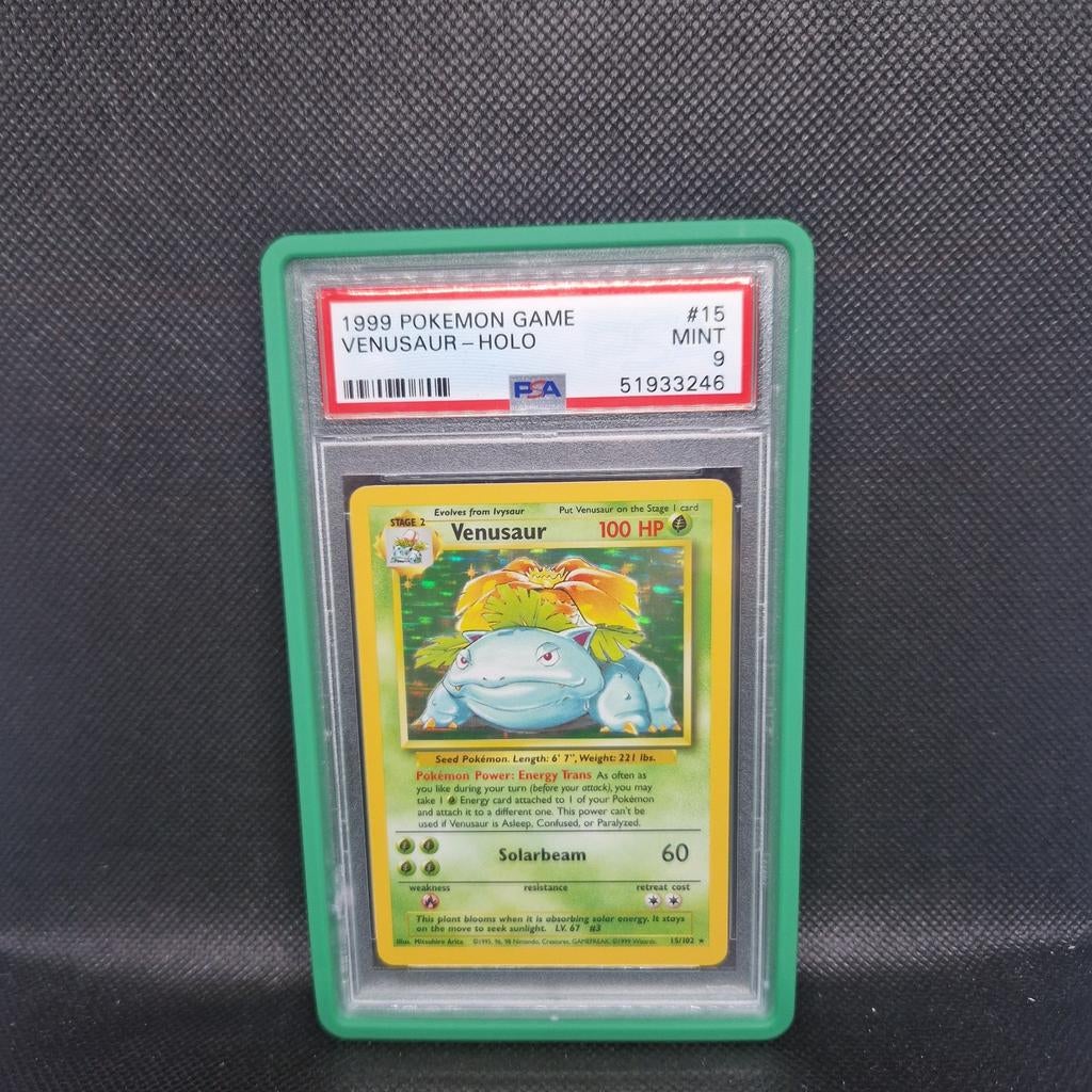 Venusaur Holo Base Set PSA 9, Ophalen of Verzenden