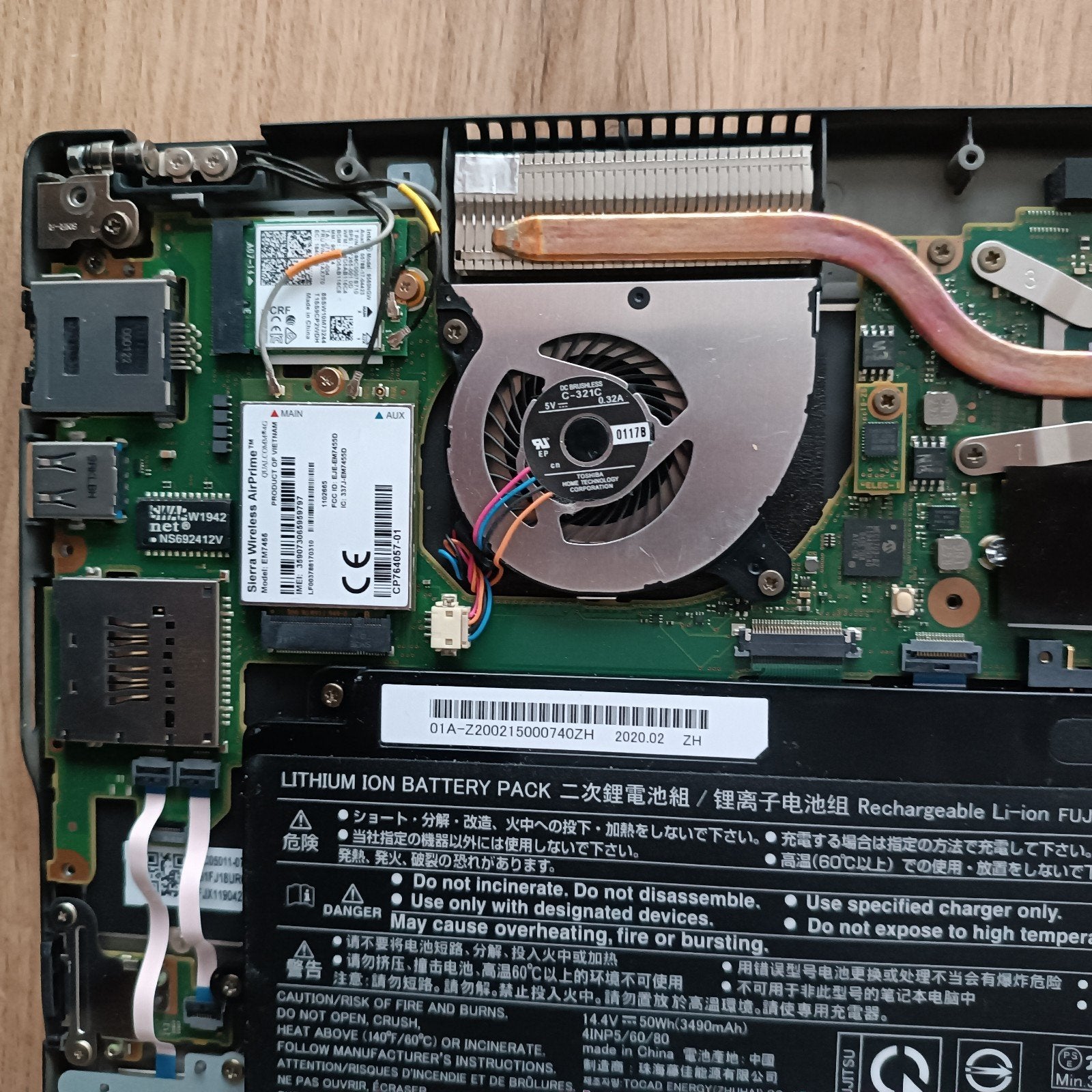 Fujitsu LIFEBOOK U939 i7-8665U / 8GB RAM + Lader – Zonder SS, Enlèvement ou Envoi, Intel