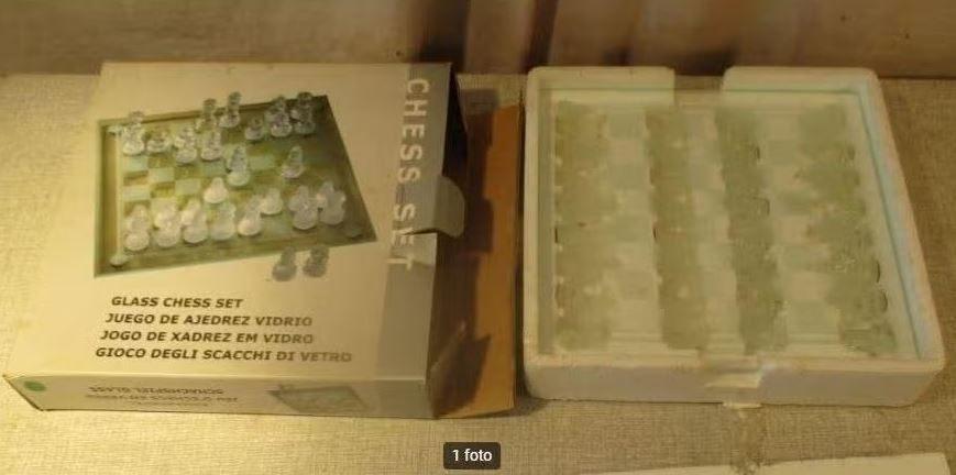 Jeu d'échecs en verre - Nouveau, Hobby & Loisirs créatifs, Enlèvement ou Envoi, Comme neuf