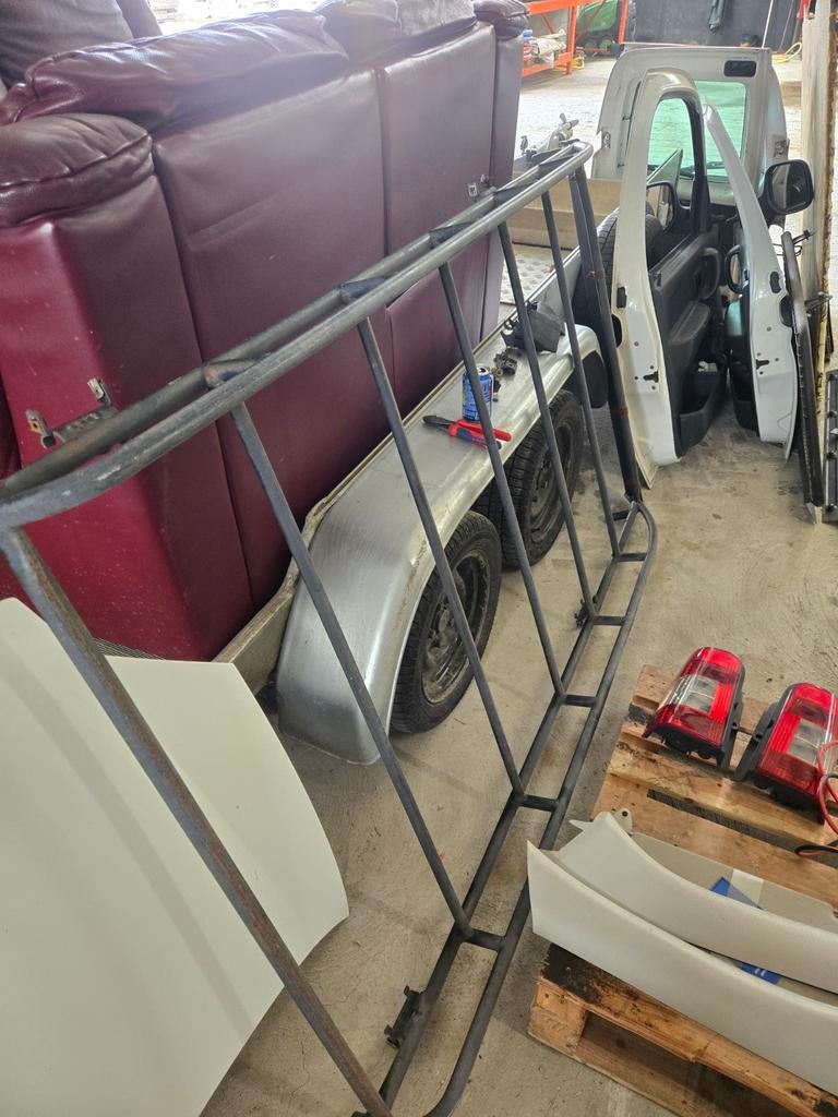 Galerie de toit Citroen Berlingo, Enlèvement