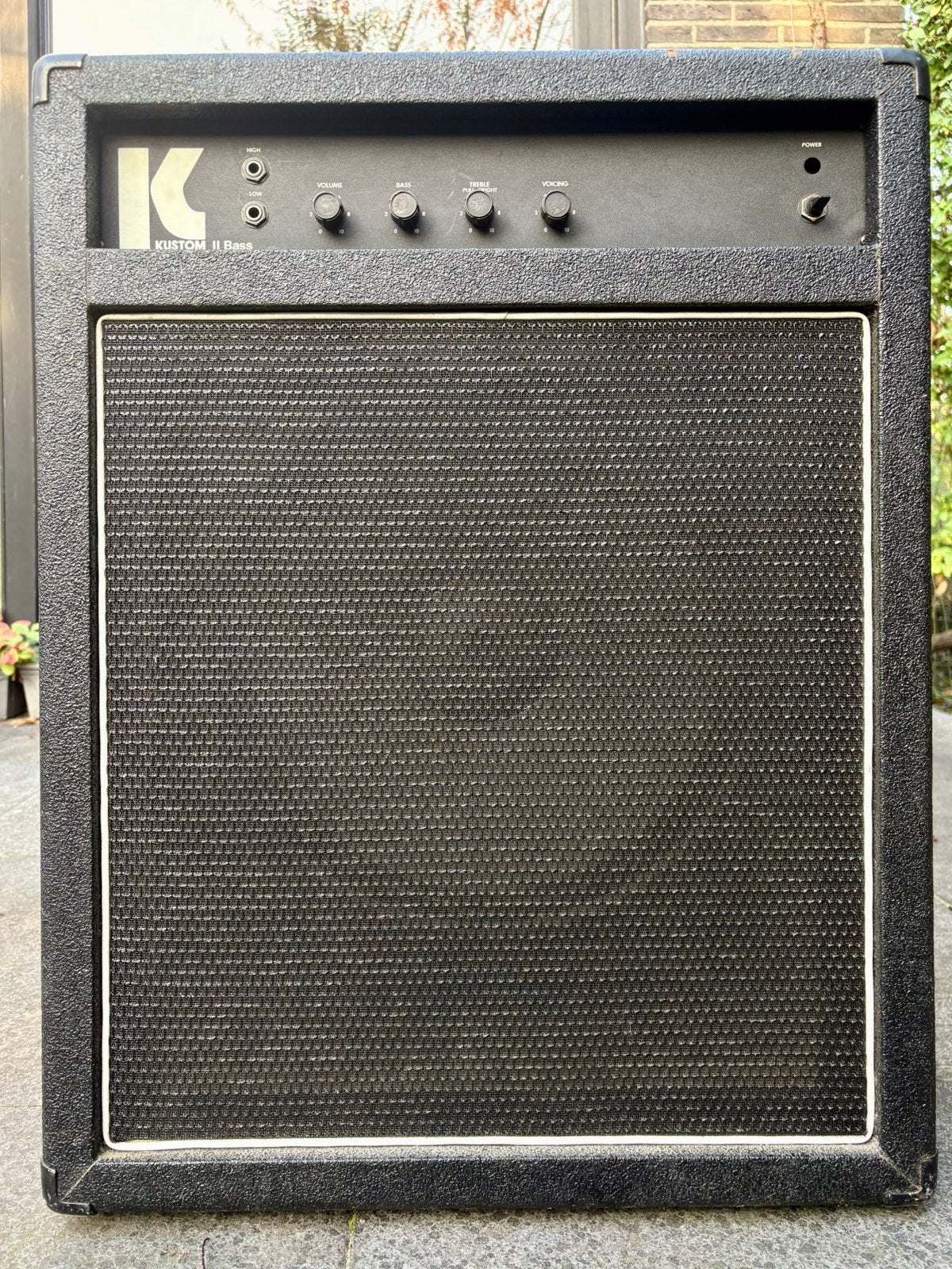 Kustom II SC bass amp - 100 watt - jaren 1980, Ophalen, Gebruikt, Basgitaar, 100 watt of meer