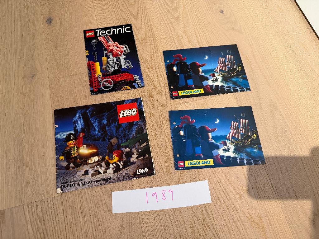 Verschillende Lego folders 1989 - 1995, Ophalen, Gebruikt, Lego