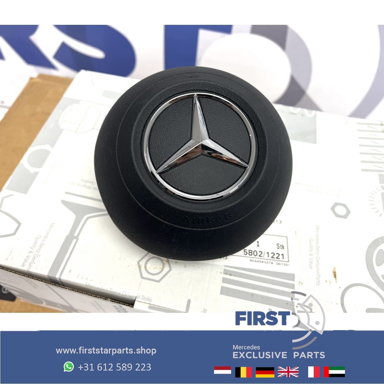 2023 AMG STUURAIRBAG A45 CLA45 GLA45 C63 E63 G63 GLC43 GLC63, Auto-onderdelen, Gebruikt, -, Ophalen of Verzenden, -