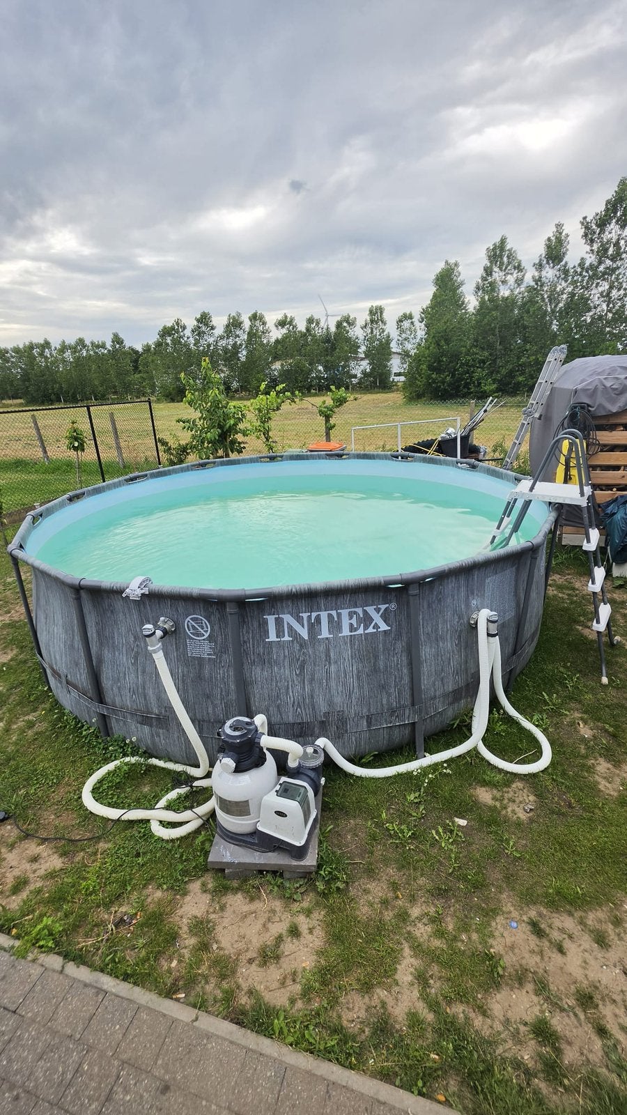 Intex zwembad, Jardin & Terrasse, Piscines, Comme neuf, Enlèvement