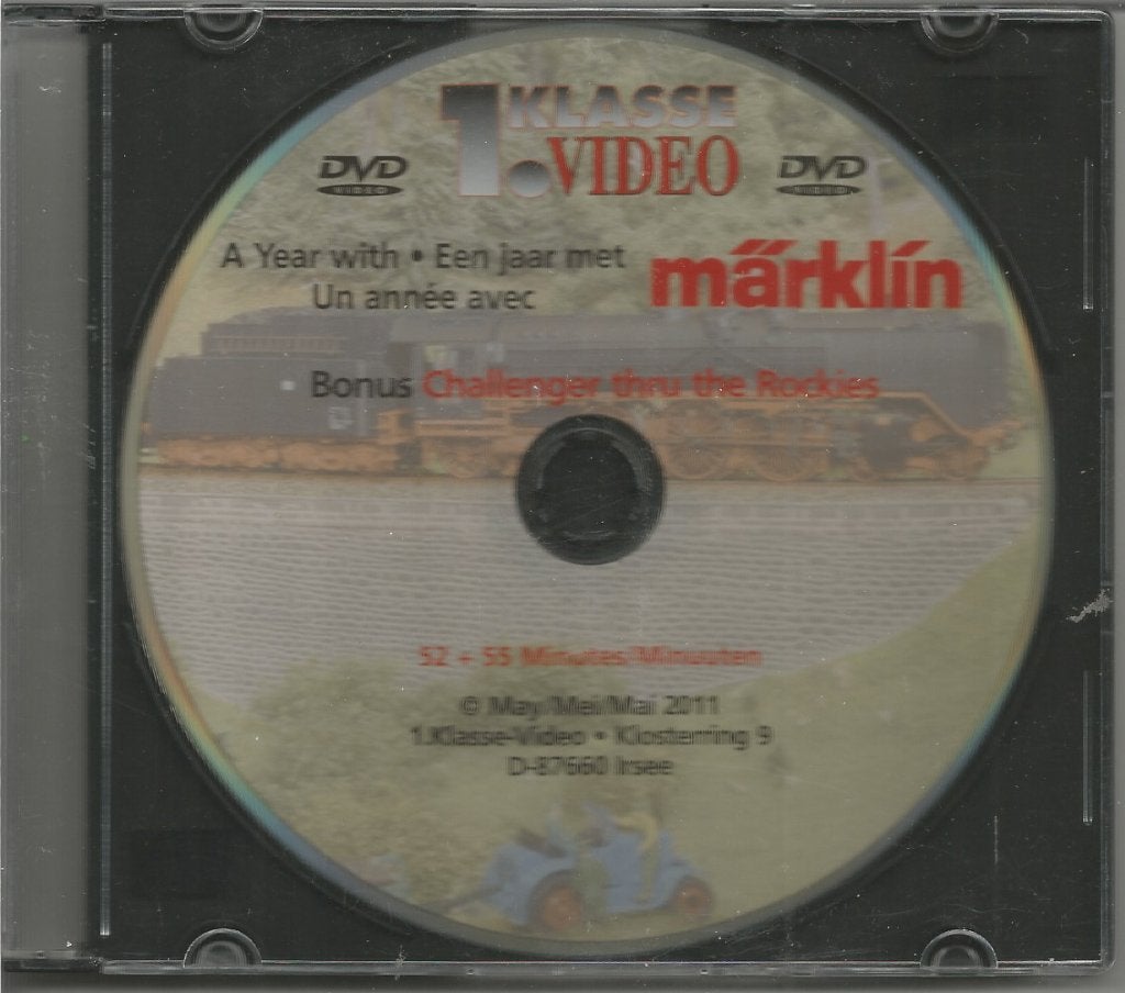DVD d'un an avec Märklin, mai 2011, Hobby & Loisirs créatifs, Neuf, Enlèvement ou Envoi, Courant alternatif, Livre, Revue ou Catalogue