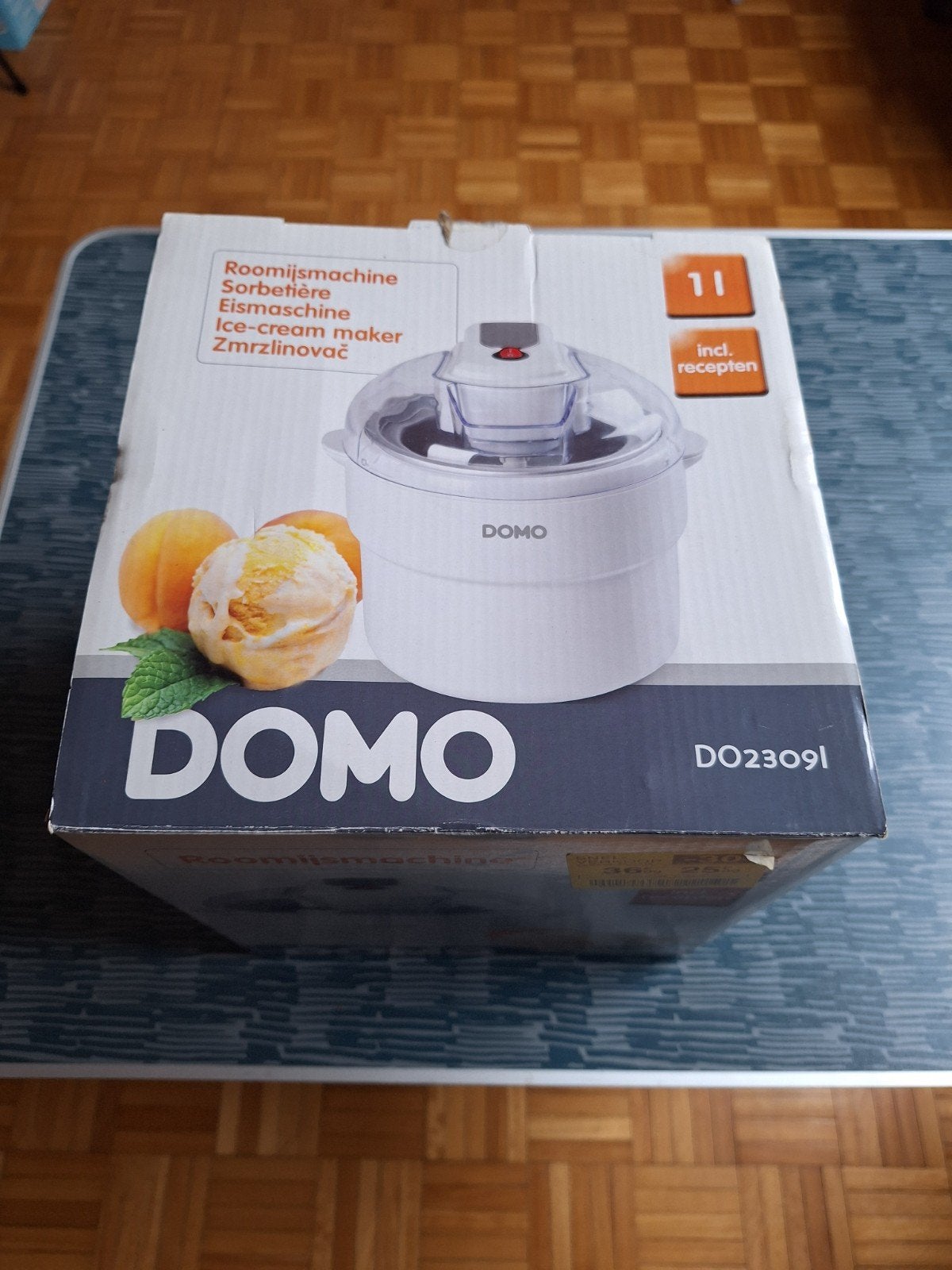 Ijsmachine Domo, Enlèvement