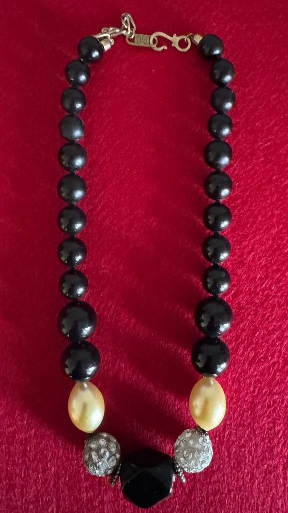 Collier Vintage Italien de 1970 - Bijoux de Fantaisie, Enlèvement ou Envoi, Autres matériaux, Collier