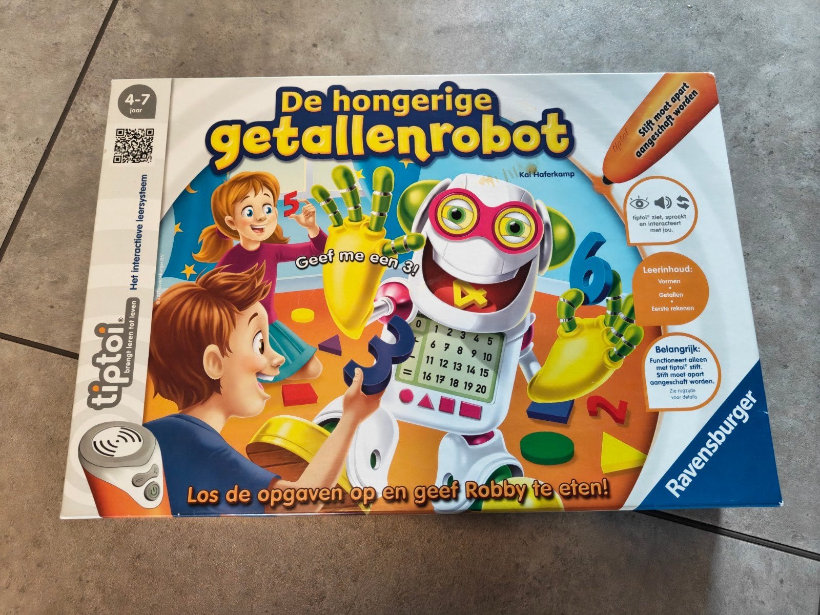 Tiptoi - de hongerige getallenrobot, Enfants & Bébés, Jouets | Éducatifs & Créatifs, Enlèvement