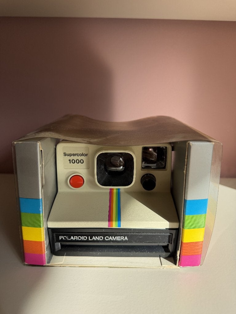 Polaroid Supercolor 1000 met originele doos en documenten, Enlèvement, Utilisé, Polaroid, Polaroid
