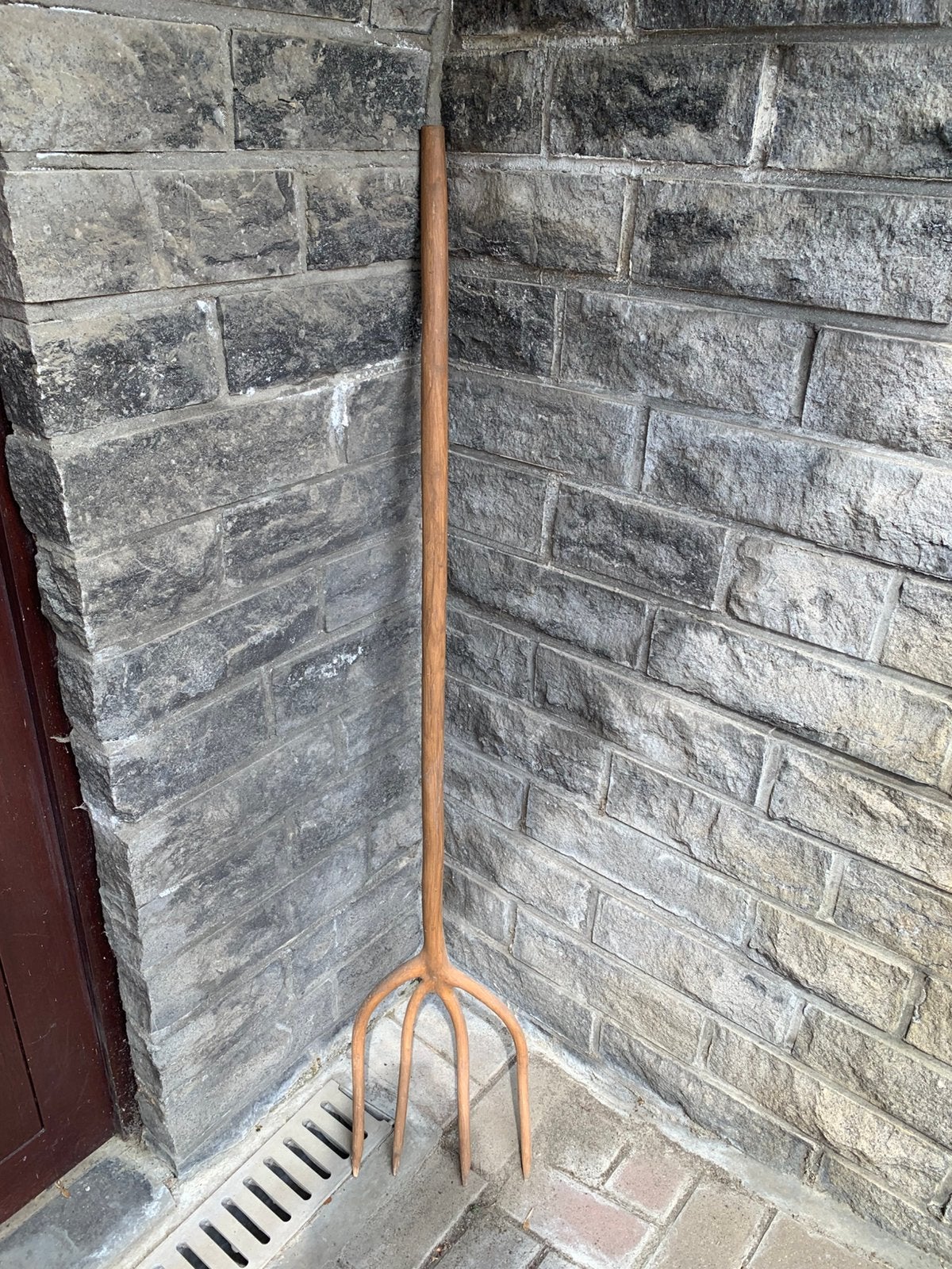 Ancienne balance/fourche vintage — décoration champêtre, Enlèvement, Comme neuf