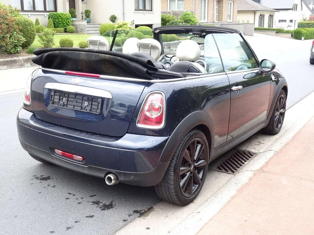 MINI Cabrio Cooper D Mini Cabriolet 1.6 D Cooper DPF, Auto's, Gebruikt, 4 cilinders, Cabriolet, Leder