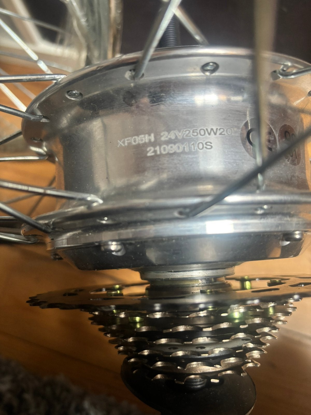 Roue arrière, moteur de vélo électrique 20 pouces, neuf, Télécoms, Antennes & Mâts, Enlèvement, Comme neuf