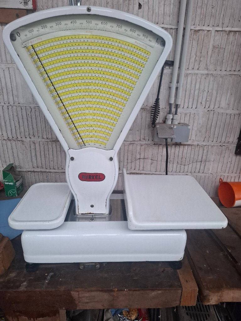 Berkel weegschaal, Elektronische apparatuur, Ophalen