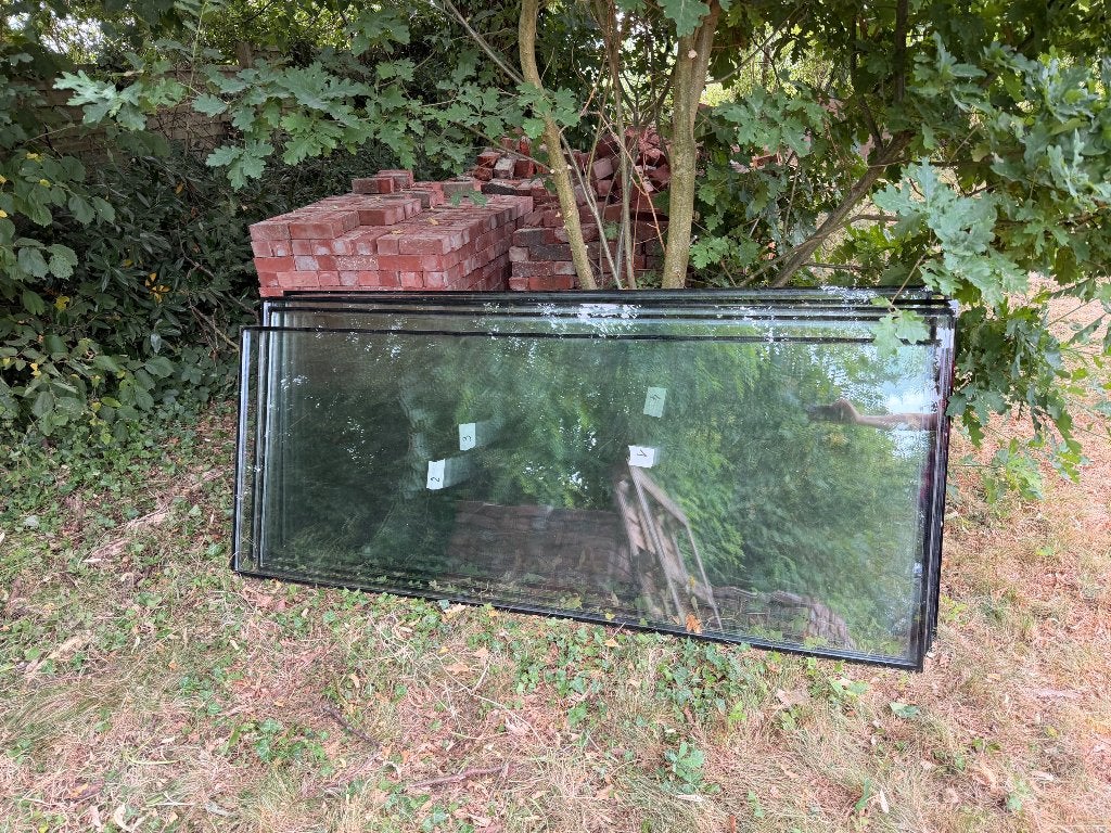 Vensterglas, Doe-het-zelf en Bouw, Ophalen, Dubbelglas