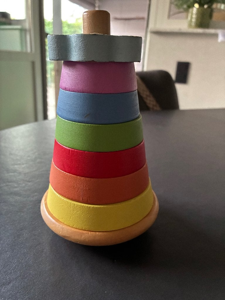 Houten speelgoed, Kinderen en Baby's, Ophalen, Zo goed als nieuw