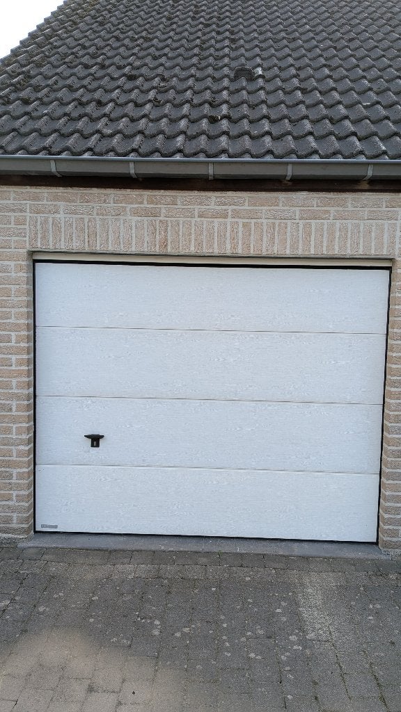 Sectionaalpoort, Ophalen, Gebruikt, Overige typen, 200 tot 215 cm