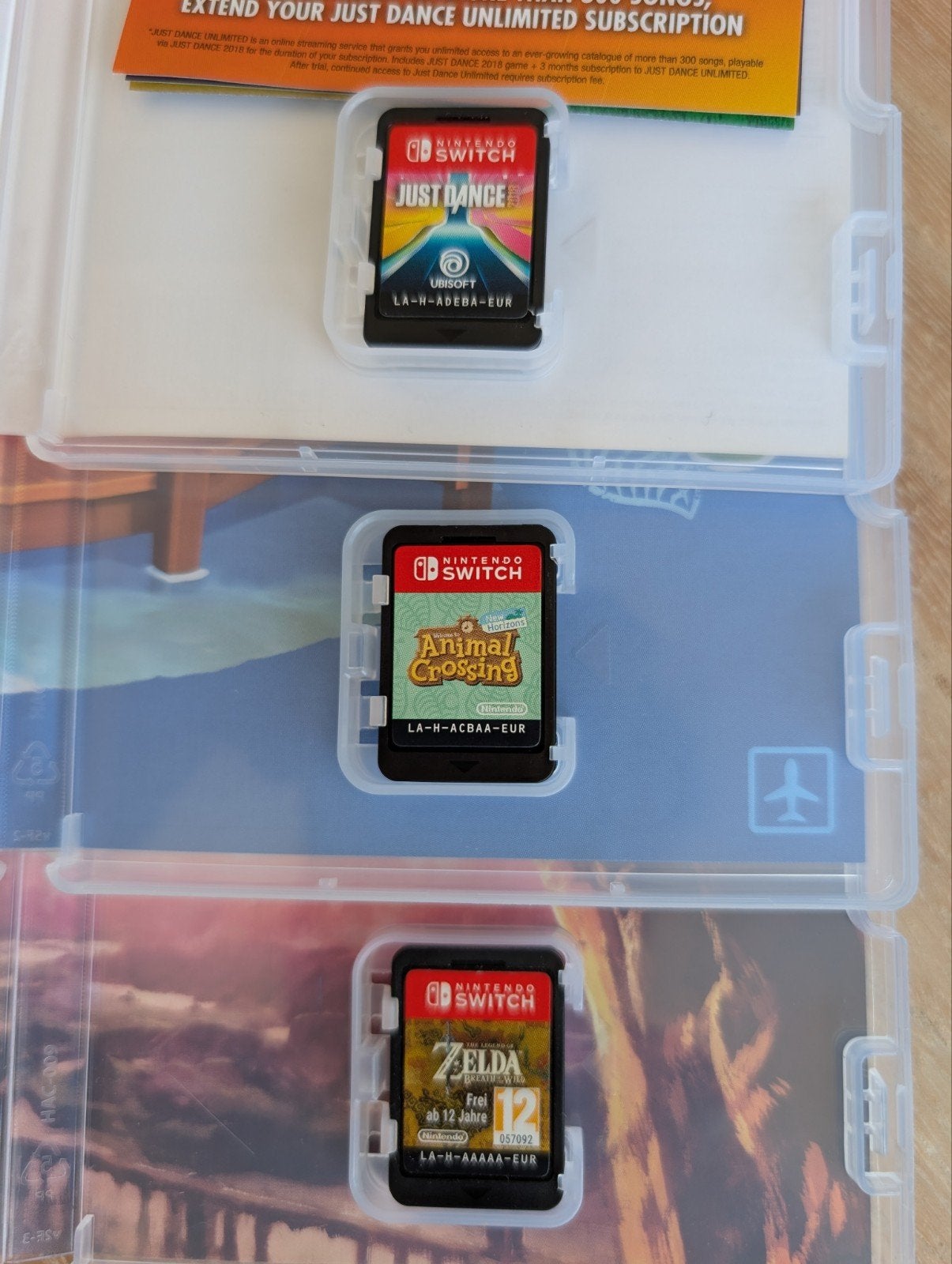 3 Nintendo switch games: Zelda botw, animal crossing +1, Enlèvement ou Envoi