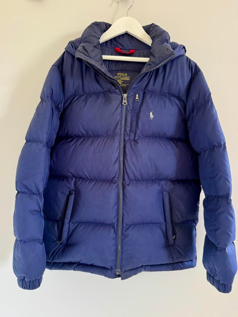 Polo Ralph Lauren Performance donsjack - Blauw 14-16 jaar, Kinderen en Baby's, Kinderkleding | Maat 164, Gebruikt, Jongen of Meisje