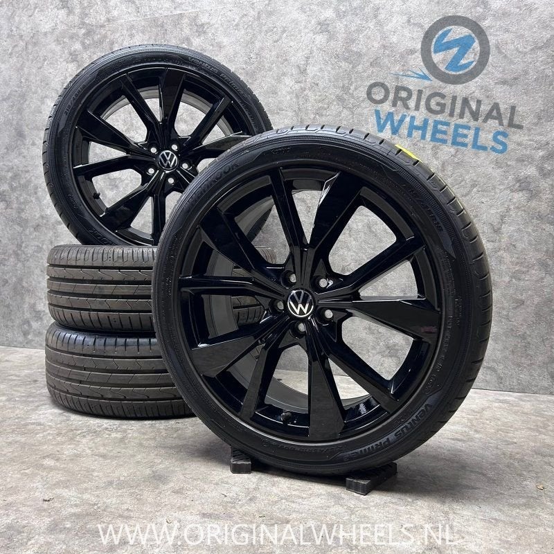 18 inch originele Misano velgen + zomerbanden VW t-cross | T, 18 inch, -, -, Banden en Velgen
