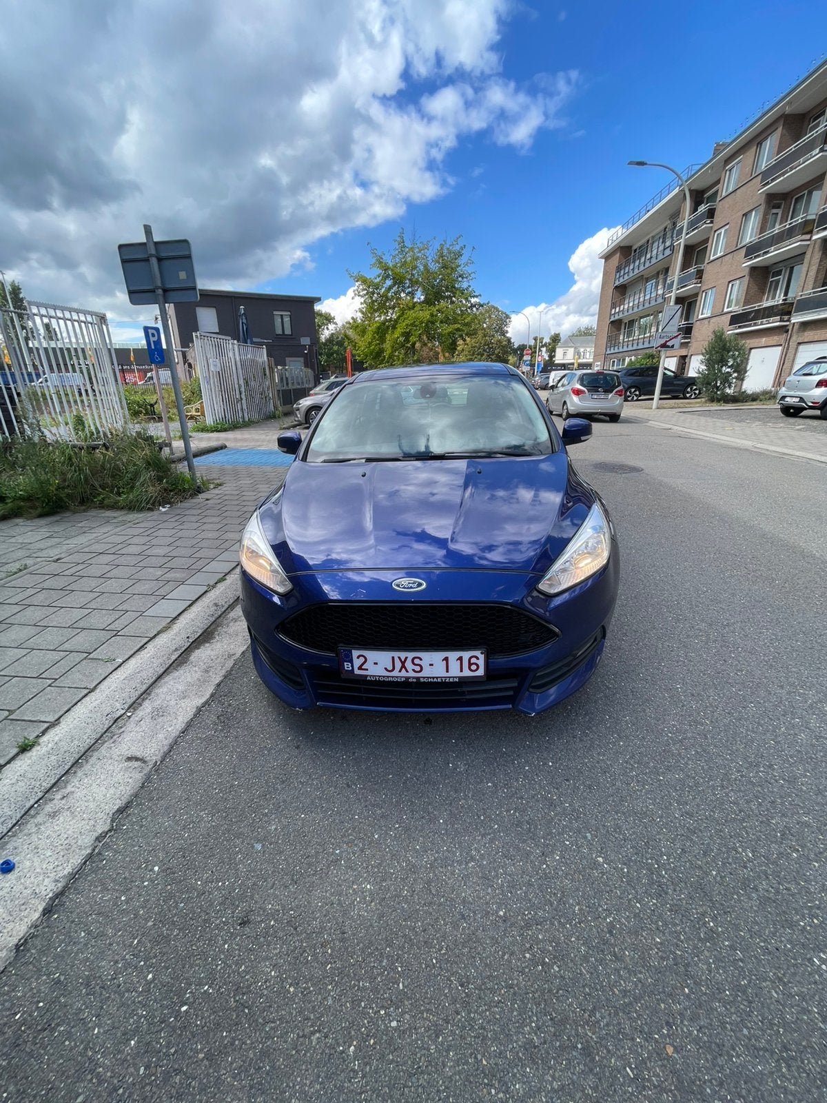 Ford Foucs, Auto's, Ford, Stof, Zwart, Blauw, 5 deurs