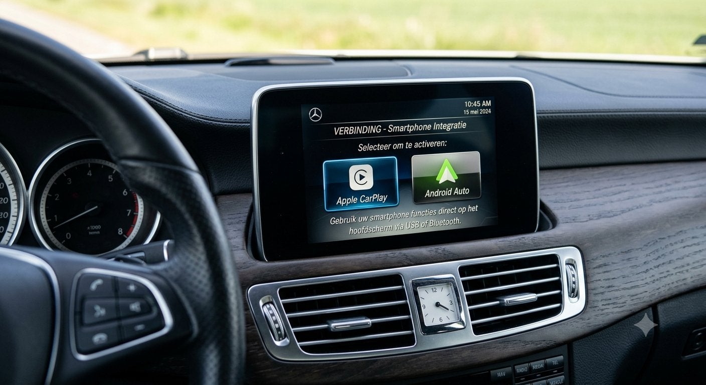 Mercedes CarPlay, Computers en Software, Navigatiesoftware, Ophalen, Zo goed als nieuw