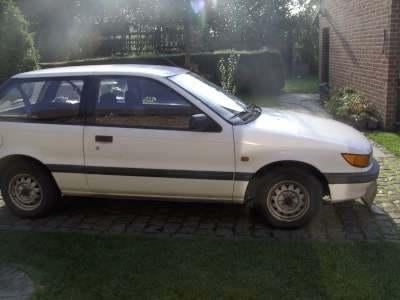 Te koop gevraagd: voorruit mitsubishi colt, Ophalen, Mitsubishi