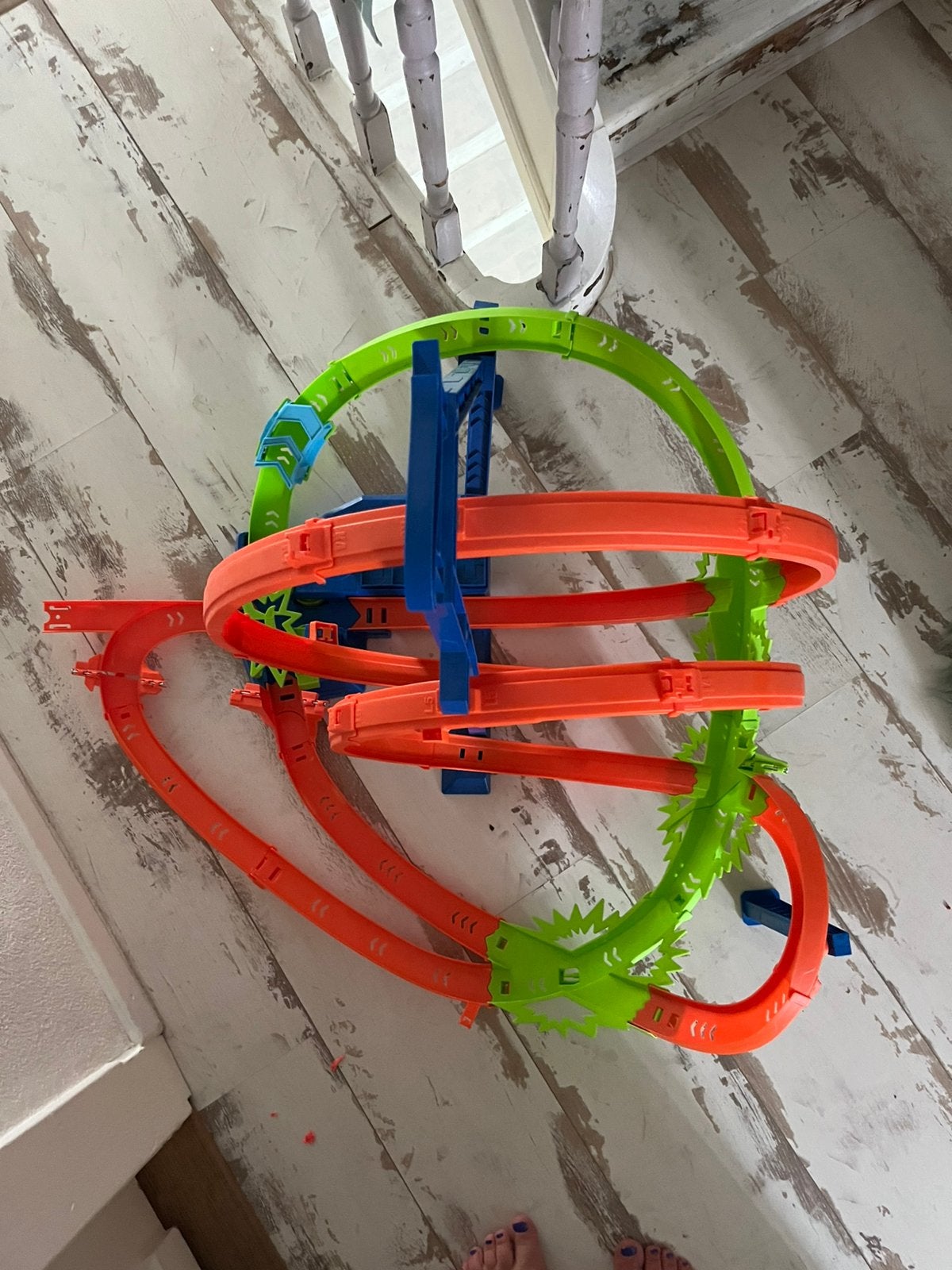 Hot Wheels racebaan, Kinderen en Baby's, Speelgoed | Racebanen, Ophalen, Zo goed als nieuw, Racebaan, Hot Wheels