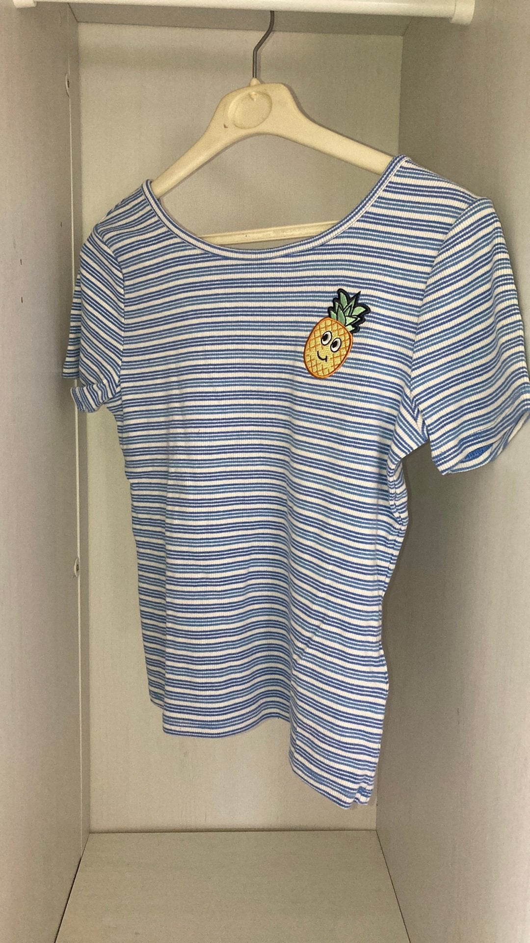 JSB blauw gestreept T-shirt voor dames, Kleding | Dames, T-shirts, Maat 38/40 (M), Blauw, Ophalen of Verzenden, Zo goed als nieuw