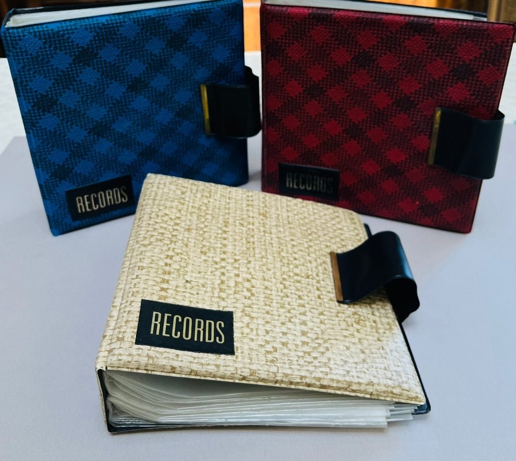 Dossier de disques vintage, album de singles pour 45 tours, Autres formats, Single, Autres genres, Utilisé
