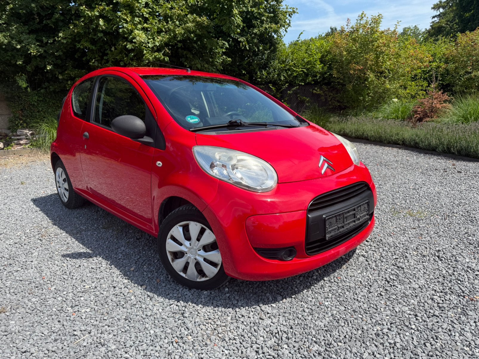 Citroen c1 103000km!, Autos, Rouge, Euro 5, Achat, Entreprise