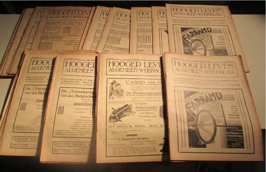 Belle fête de vieux magazines - Hooger Leven - 1930, Enlèvement ou Envoi, 1920 à 1940