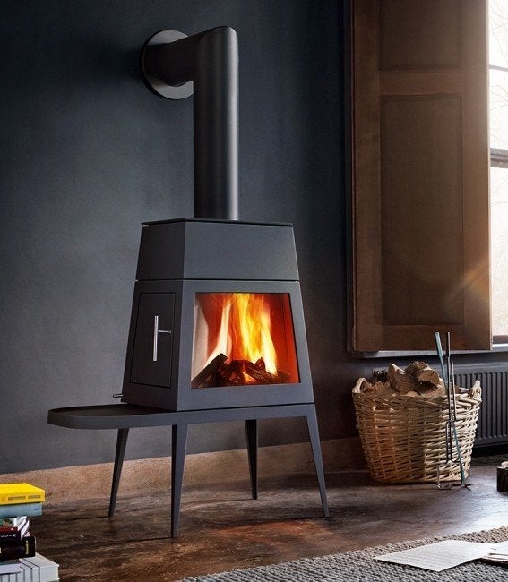 Herfstdeal Design Houtkachel Shaker 2.0 van Skantherm, Ophalen of Verzenden, Vrijstaand, Hout, Nieuw