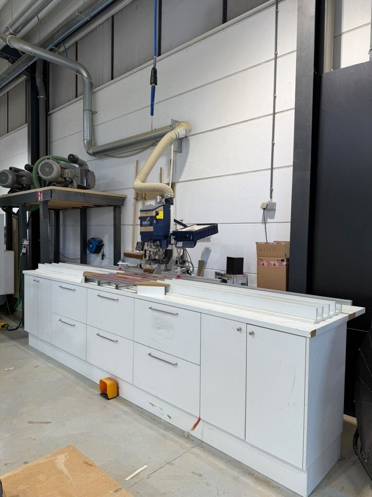 Hettich Blue Max Modular Professional + boorkoppen & kast, Enlèvement