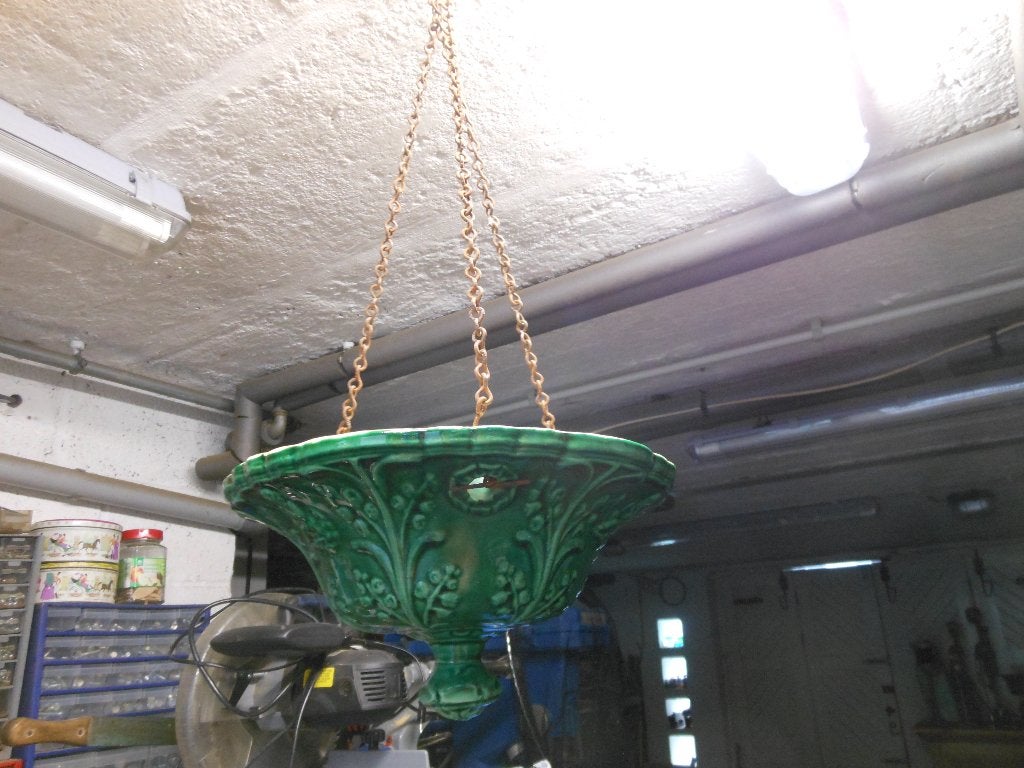 ancien suspension florale céramique onnaing, Enlèvement