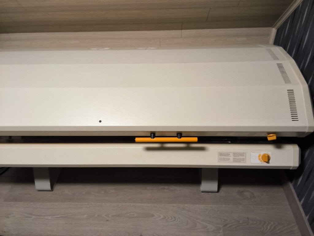 Zonnebank, Electroménager, Enlèvement, Utilisé, Banc solaire double, 10 à 15 lampes