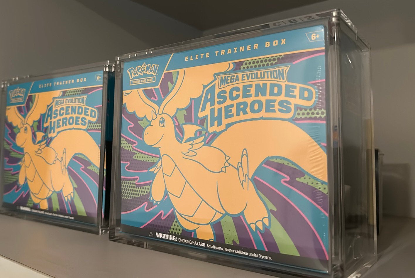 Pokémon Ascended Heroes ETB + Acryl Case, Ophalen, Nieuw