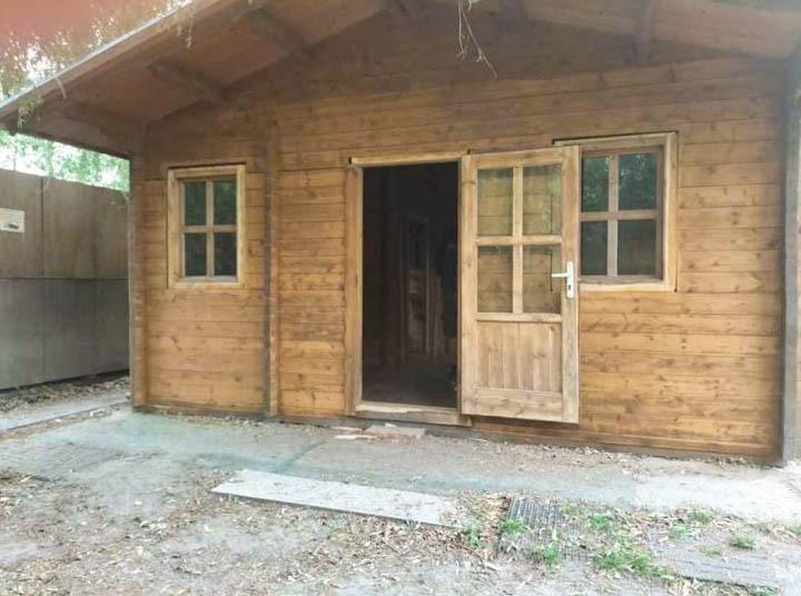 Tiny House / Houten Huis / Blokhut / Chalet / Atelier, 40 m², Provincie Oost-Vlaanderen, 2 slaapkamers, Verkoop zonder makelaar